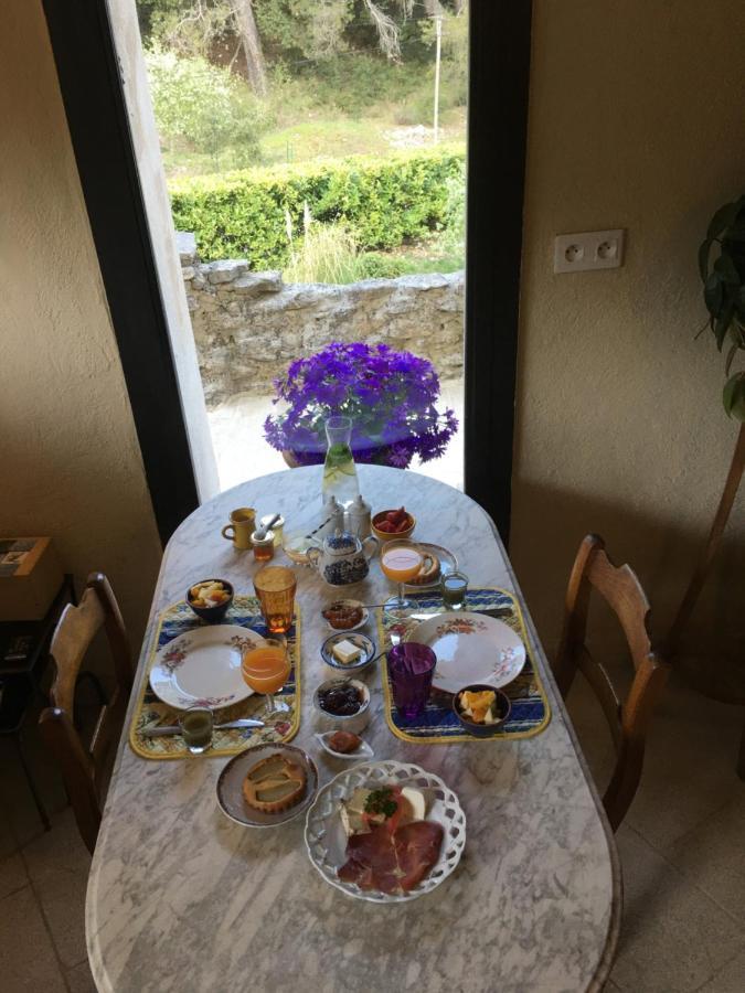 La Bergerie Pradel Bed & Breakfast Le Beaucet ภายนอก รูปภาพ
