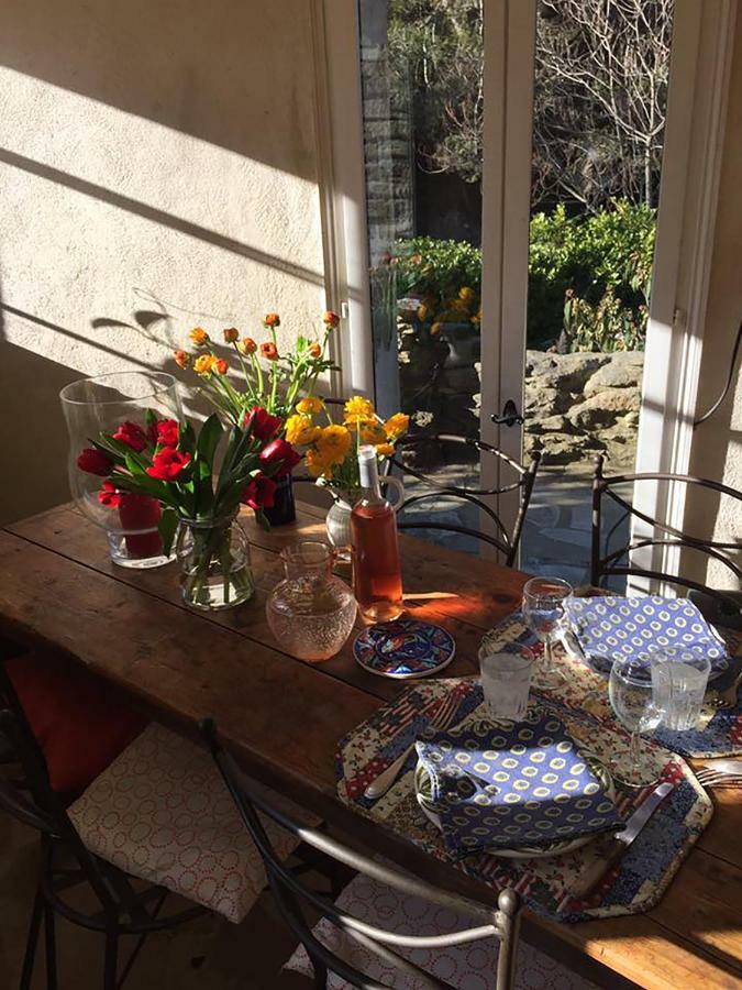 La Bergerie Pradel Bed & Breakfast Le Beaucet ภายนอก รูปภาพ